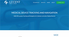 Desktop Screenshot of lucentmedical.com